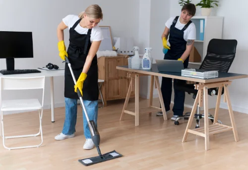 Nettoyage de bureau professionnel aux Poulières